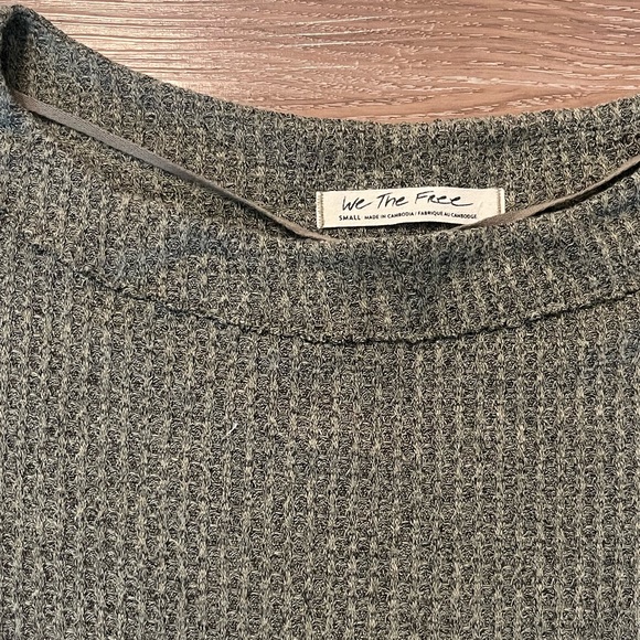 We the Free waffle knit tunic - Picture 2 of 4